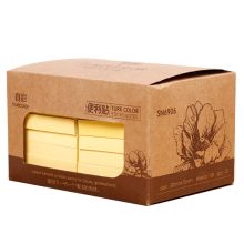 真彩 SN6906 量贩式便利贴 50x76mm 黄色 12本装 单位：盒