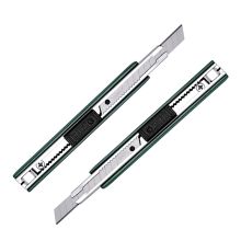 世达(SATA) S93424A  锌合金美工刀13节9x80MM 绿 (单位:个）