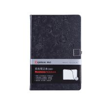 齐心 C5837 25K 122张 花锦系列磁扣皮面笔记本 深黑(单位：本）
