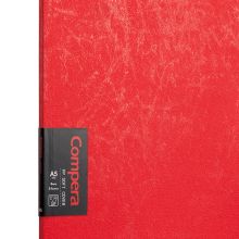 齐心 C7001 A5 50张 Compera系列PP面胶装本 红（单位:本）