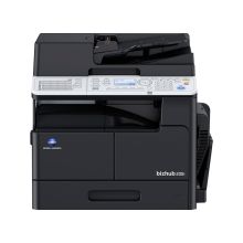 柯尼卡美能达 bizhub 205i a3黑白激光多功能一体机 复印机 205i标配+网卡+双面器+输稿器【商用】 黑色 (单位:台)