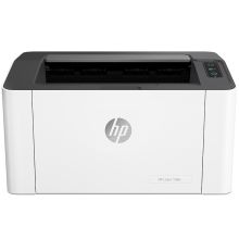惠普 laser 108W A4黑白激光打印机（无线打印+加配硒鼓一支）（单位：台）