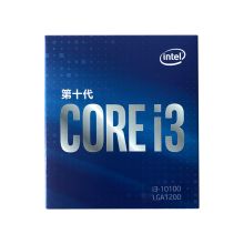 英特尔 i3-10100 4核8线程 盒装CPU处理器（单位：个）