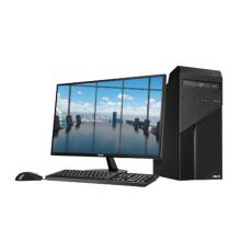 华硕 D540MC-I5H00050 台式计算机（23.8寸显示器/ I5-9400/4G/1T+128G/集显/无光驱） 黑色（单位：台）