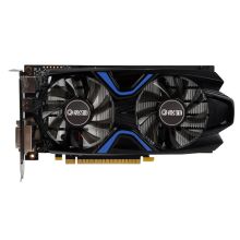 影驰 GeForce GTX1050 Ti 大将 4G 128Bit D5 PCI-E吃鸡显卡 (单位:个) 黑色