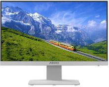 清华同方 超越A5000-30046 21.5英寸一体机电脑（I5-9400/8G/1T+128SSD/集成显卡/freedos/win10/三年上门保修） 银白（单位:台）