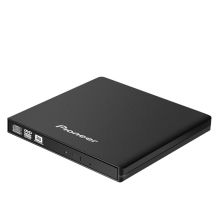 先锋 8倍速 USB2.0外置光驱 支持DVD/CD读写 DVD刻录机 移动光驱 /DVR-XU01C 黑色 (单位:个)