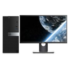 戴尔 OptiPlex 3050 台式计算机 I3-7100/4GB/1TB/DVDRW/E2016H 19.5寸/DOS/3年 黑 （单位：台）