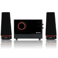 联想 C1530 2.1低音炮 多媒体有源音响 黑（单位：个）