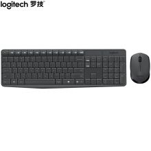 罗技/Logitech   MK235 无线 键鼠套装   全尺寸薄膜键鼠 薄款无线省电 通用带无线2.4G接收器 台式笔记本办公 1*1