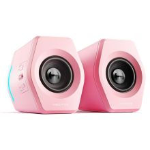 漫步者 EDIFIER HECATE G2000蓝牙游戏音箱 无线2.0专业电竞桌面音箱 粉色