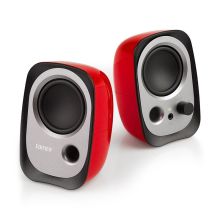 漫步者 EDIFIER R12U 入门级微型2.0桌面音箱 红色