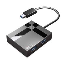 联想 THINKPAD LA04 高速USB3.0接口转换器 4口USB扩展坞