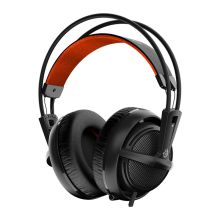 赛睿 STEELSERIES 西伯利亚 200 头戴式有线游戏耳机 单/双3.5mm自由转换 免调节设计 黑色