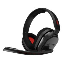 罗技 LOGITECH ASTRO A10 头戴式电竞耳机 红色