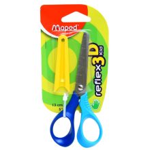马培德Maped 3D带护套儿童剪刀 474011 带厘米刻度剪刀 13cm 颜色随机 (单位:把)