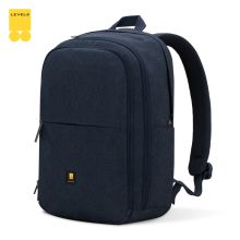 地平线8号（LEVEL8）LA-1886  商务休闲双肩包背包 15.6英寸大容量男士电脑包蓝色（锤科出品）（单位：个）