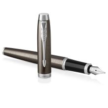 派克 IM系列 金属灰白夹钢笔 0.5mm 单位：支 黑色