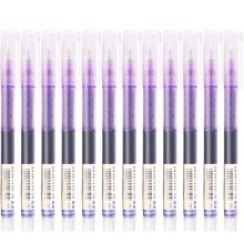 白雪 T16 直液式走珠笔 0.5mm 12支/盒 紫色 （单位：盒）