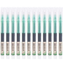 白雪 T16 直液式走珠笔 0.5mm 12支/盒 绿色 （单位：盒）
