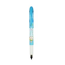 白雪 FP02 直液式粉色笔杆钢笔+8支墨囊 F尖 1+8/卡 蓝色 （单位：卡）