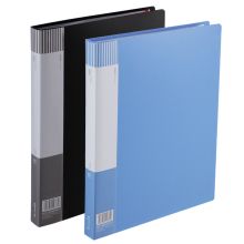 齐心 FF40AK A4 40袋 分类系资料册 黑(单位：个）