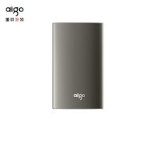 爱国者（aigo）S01 USB3.0 移动固态硬盘(PSSD) 读速可达417MB/s 1T 单位：个