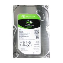 希捷(Seagate)1TB 64MB 7200RPM 台式机机械硬盘 SATA接口 希捷酷鱼BarraCuda系列(ST1000DM010)（单位：块）