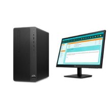 惠普 HP 288 Pro G5 MT Business PC-N902524005A 台式计算机（23.8寸/Intel B365/i5-8500(3.0G/9M/6核)/8GB/1T+256SSD/1G独显/无光驱） 黑色（单位：台）