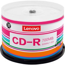 联想 CD-R 52速700MB 空白光盘 桶装50片 本色 (单位:桶)