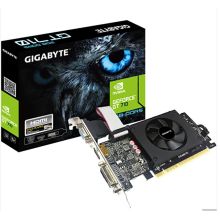 技嘉 GT710  GV-N710D5-2GIL 64bit GDDR5 2G设备专用  独立显卡  配件  黑色  (单位：个)