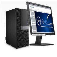 戴尔 OptiPlex 5050 台式计算机 I5-7500/4G/1TB+128G SSD/DVDRW/R5-430 2G/E2216H 21.5寸/3年 黑 （单位：台）