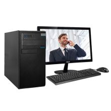 华硕 D520MT-I5D14204（23.8"显示器）台式机(I5-7400/4G/1T/2G独显)黑色(单位：台）