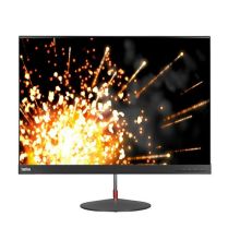 联想 X27q 27英寸 HDMI/DP接口 纤薄窄边框 QHD2K分辨率显示器 黑色