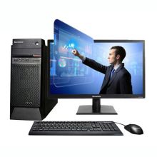 联想 启天M4500 G3260/4G/500G/无光驱/DOS/串口/19.5WLED/可装XP 黑色