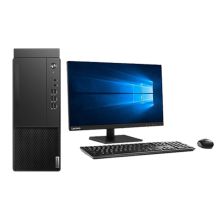 联想/lenovo 启天M43R-B001 台式整机 YC I3-10105/4G/1T/集成/无光驱/WIN10/串口/PCI/19.5WLED/B460主板/13.6升机箱/云教室/260W电源