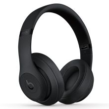 BEATS STUDIO3 WIRELESS 录音师无线3代 头戴式蓝牙无线降噪音乐耳机 哑光黑