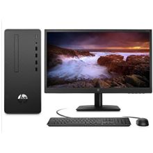 惠普 HP Desktop Pro G2 MT 台式电脑（i3-9100/8G/256GSSD/无光驱/Win10H/USB键鼠/新180W/21.5寸显示器/三年保修/网络同传）（单位：台）