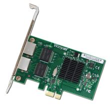 Intel 千兆双网口 PCI网卡 黑色（单位：盒）