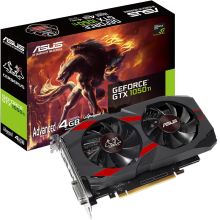 华硕（ASUS）CERBERUS-GTX1050TI-A4G 电脑游戏独立显卡（单位：个）