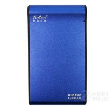 朗科 K202-500G 移动硬盘 USB3.0 黑色（单位：个）
