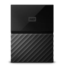 西部数据 WDBYFT0010BBK USB30 1TB 超便携移动硬盘 黑色