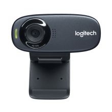罗技（Logitech）C310 高清晰网络摄像头 即插即用 720P 自动光线校正 亲友视频通话 个人网络会议