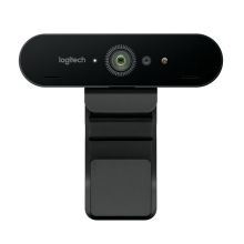 罗技（Logitech）C1000e 4K超高清网络直播摄像头 广角视频电脑笔记本摄像头 内置麦克风 黑色