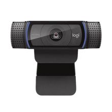 罗技（Logitech）C920 PRO 高清美颜摄像头 视频会议网络教学 黑