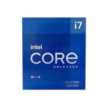 第11代英特尔® 酷睿™ Intel i7-11700K 盒装CPU处理器 8核16线程 单核睿频至高可达5.0Ghz 增强核显