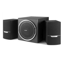 漫步者 EDIFIER R303BT 大功率2.1低音炮 全木质蓝牙音箱 黑色