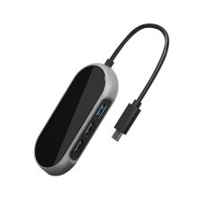 惠普 HP Type-C镜面扩展坞 6合1多功能USB-C转换器