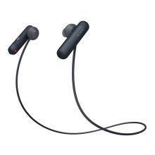索尼 SONY WI-SP500 无线蓝牙运动耳机 IPX4防泼溅 免提通话 黑色