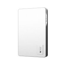 朗科 NETAC K338 高端合金加密版 2.5寸 移动硬盘 USB3.0 2TB 皓月银